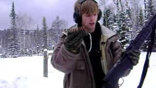 Shooting the sks rifle