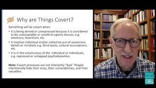 Covert Processes - The Hidden Dynamics of Organizational Change: A Conversation with Bob Marshak