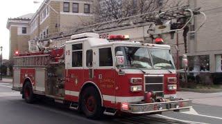 Elizabeth Fire Department Spare Engine 15 Responding 1-15-24