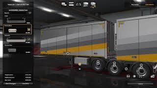 Euro Truck Simulator 2 1.32 Trailer Ownership - Trailer Customization