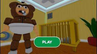 ESCAPE BABY TEDDY'S DAYCARE  (FIRST PERSON OBBY) Roblox Gameplay Walkthrough No Death 4K