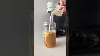 brown sugar iced latte  #asmr #asmrcoffee #asmrsounds #coffee #nespresso #coffeerecipes #icedcoffee