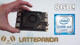 The Most Powerful Single Board Computer - LattePanda Alpha - Review