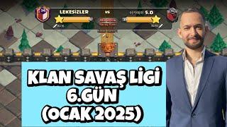 KLAN SAVAŞ LİGİ 6.GÜN ! CLASH OF CLANS