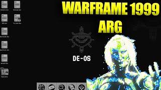 Warframe 1999 ARG! Unlock Secrets And Lore!