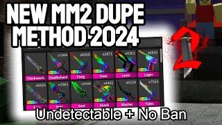 How To Dupe on Murder Mystery 2 in 2024 | FREE MM2 GODLYS