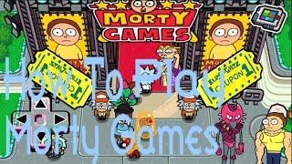 Pocket Mortys - How To Play Morty Games + Capture Spree!