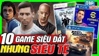 Top 10 Game Siêu Đắt Nhưng Siêu Tệ Nhất - Dở Ngu Người | meGAME