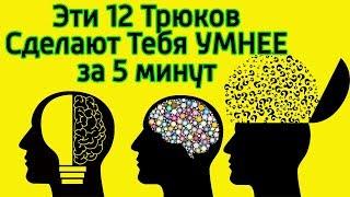 Эти 12 способов помогут быстро поумнеть и прокачать мозг – Как стать умным за 5 минут и креативным