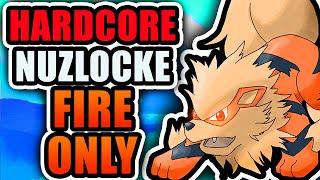 Pokemon Sword Hardcore Nuzlocke - FIRE TYPES ONLY! (No items, No Overleveling)