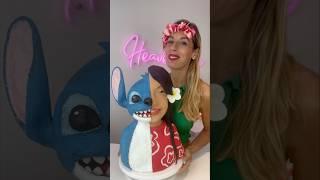 Lilo and Stitch cake Part 2  #cake #movie #stitch #disney #shorts