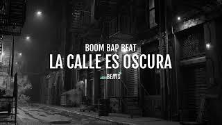 Boom Bap Beat | "LA CALLE ES OSCURA" | Piano violín Boom Bap Beat Uso Libre | Rap Instrumental |