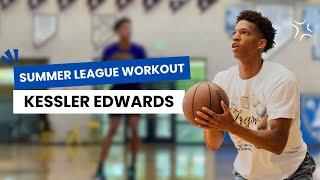 Kessler Edwards NBA Summer League Shooting Drills