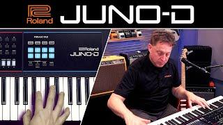 ALL NEW! ROLAND JUNO-D SYNTHESIZER SERIES