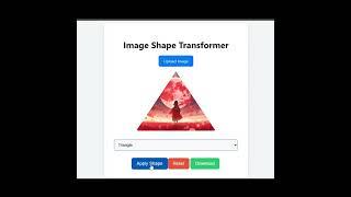 Image Shape Transformer | Jquery Css Html