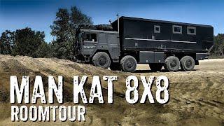 MAN KAT 8x8 Weltreisefahrzeug Roomtour I Folge 254