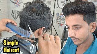 Simple Haircut kaise karte Hain | Simple Hair Cutting For Men | Training By Sahil Barber