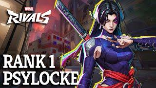 Rank 1 Psylocke Gameplay! 50KOs & 31Final Hits - Rush - Marvel Rivals Season 2