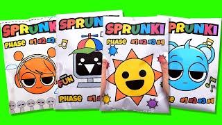 SPRUNKI Blind Bag Mr.Sun Mr.Fun Computer Sky Oren | ASMR Phase 1vs2vs3vs4 squishy