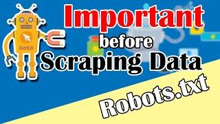 Warning Scraping Data on a Website (robots.txt)