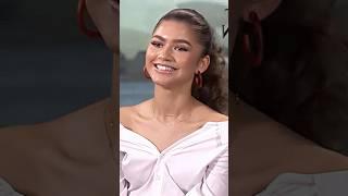Zendaya dances to Beyoncé's music #interview #shorts #celebrities #entertainment