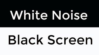 White Noise Black Screen | No Ads | Sounds to Sleep, Study, Relax & Reduce Stress