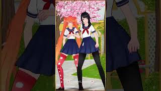 〖MMD〗WANNABE DANCE - OSANA X AYANO〖YANDERE SIMULATOR〗
