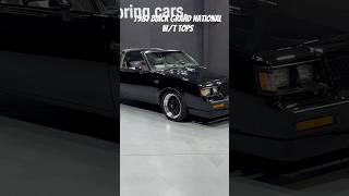 1987 Buick Grand National W/T Tops Available at Rolling Museum’s Tap Play Button ️For Full Video