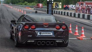 Chevrolet Corvette ZR1 vs Mercedes SLS AMG vs Mercedes C63 AMG