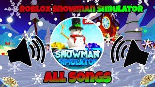 Roblox ️ Snowman Simulator️ All Songs️