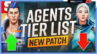 *NEW* PRO AGENT Tier List Patch 7.04! - KILLJOY DOMINATES The Meta - Valorant Agent Guide