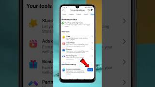Content Monetization Setup 2025 | Facebook Page Content Monetization | Tech Frack #shorts