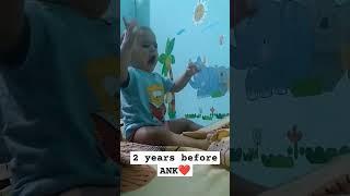 ANK 2 years before #playingbaby #happybaby #naughty #hideandseek #ank #cutebaby #babyactivies