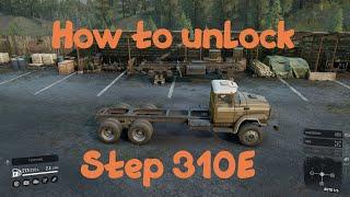 SnowRunner - How to unlock Step 310E