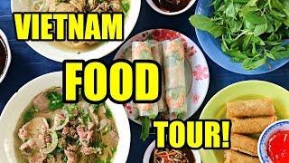 HUGE Vietnamese FOOD TOUR | Vietnam Travel Vlog