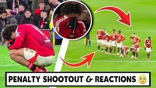 Reactions to Manchester United vs Fulham Full Penalty-Shootout 