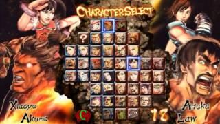 Street Fighter X Tekken Character Select Screen Theme Song (OST)