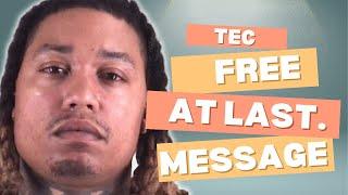 Baton Rouge Rapper TEC RELEASED FROM JAIL AFTER GUN CHARGES WITH A CRITICAL MESSAGE TO OPPS/HATERS