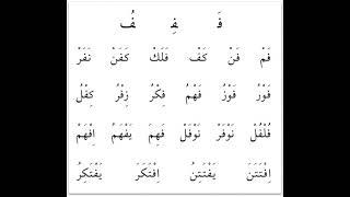 Al-QUR’AN ISLAM: Arab tilidagi harflarni birgalikda o'rganamiz. 16-dars: Fa harfi.