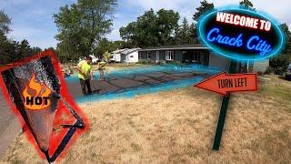 Professional Driveway Sealing Crack City Grantsburg WI