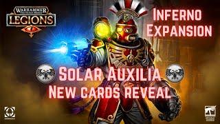 Solar Auxilia NEW CARDS REVEAL || The Horus Heresy: Legions