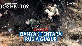 Granat Ukraina Buat Parit Militer Rusia Porak-poranda, Banyak Tentara Gugur