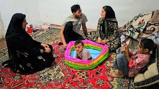 Ruhollah and his third wife travel to Zahra hut to start their marriage and ask Zahra for a divorce