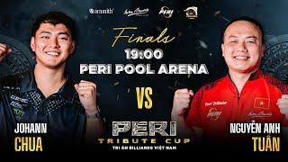 LIVE CHUNG KẾT: Nguyễn Anh Tuấn vs Johann Chua | Peri Tribute Cup 2025
