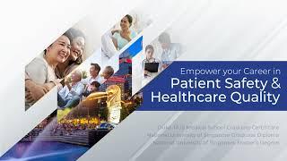 Empower your Career in Patient Safety & Healthcare Quality