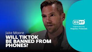 Jake Moore on BBC - Will #TikTok be banned from phones?