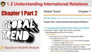 Global Trend Chapter 1 | Part 2