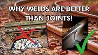 Why has Continuous Welded Rail Replaced Jointed Railway Tracks?