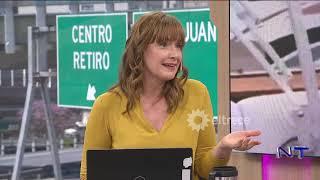 A Silvia Martínez Cassina casi se le escapa un exabrutpo al aire y tentó a todos sus compañeros