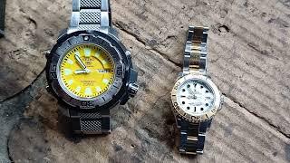 Rolex VS Seiko in the Freezer